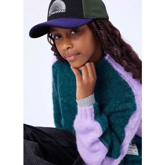 NEW MOLO gracia turtleneck sweater in cosmic ray